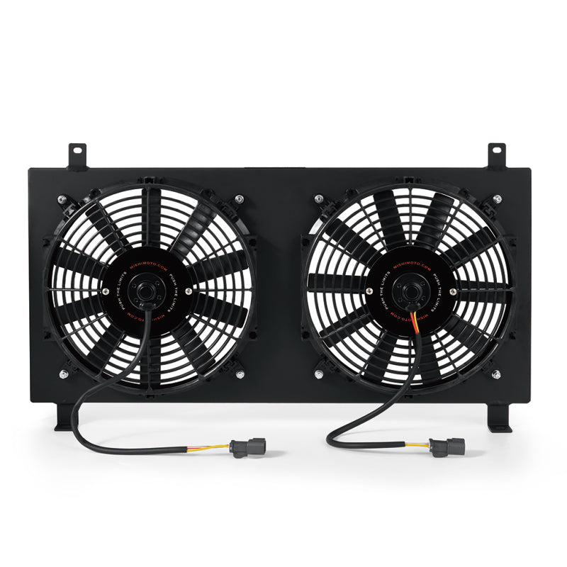 Mishimoto 02-06 Acura RSX Aluminum Fan Shroud Black - Mammoth Racing -