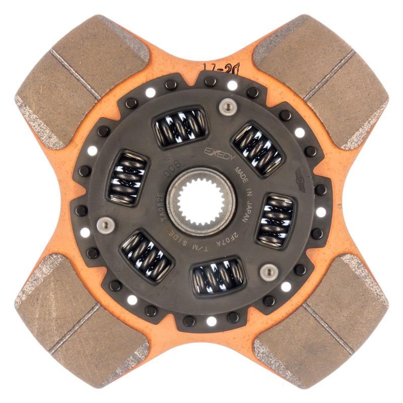 Exedy 2004-2011 Subaru WRX STI H4 Stage 2 Cerametallic 4 Puck Disc Fits 15951hdp4 - Mammoth Racing -