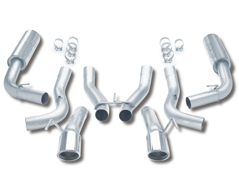 Borla 96-02 Viper GTS/R/T-10 Coupe/Convertible 2dr w/ 2.5in Inlets SS Catback Exhaust System - My Store
