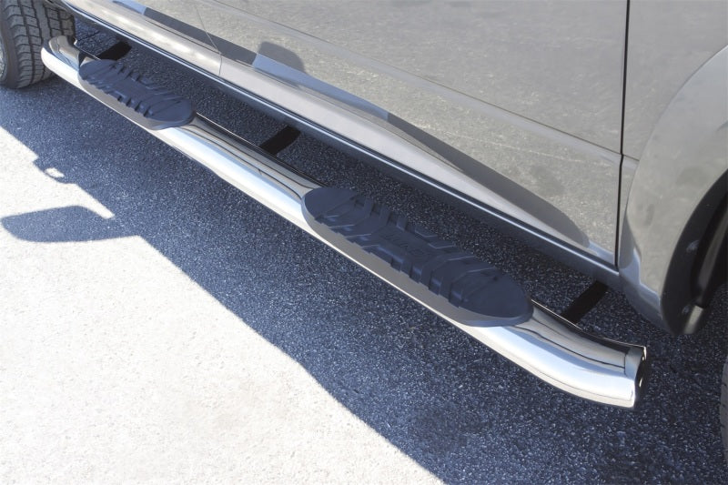 Lund 10-17 Dodge Ram 2500 Crew Cab 5in. Curved Oval SS Nerf Bars - Polished - My Store