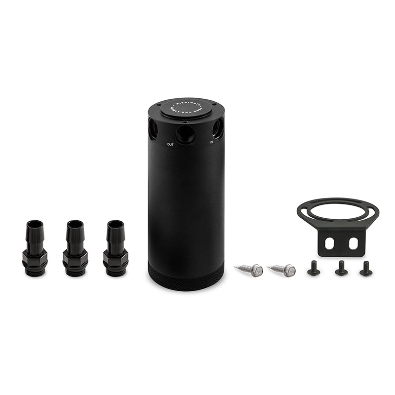 Mishimoto Compact Baffled Oil Catch Can - 3-Port - Mammoth Racing -