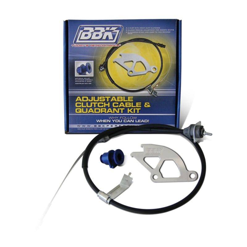 BBK 96-04 Mustang Adjustable Clutch Quadrant Cable And Firewall Adjuster Kit - Mammoth Racing -