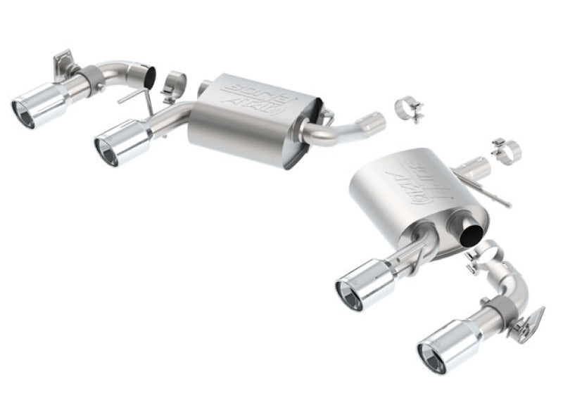 Borla 2016 Chevy Camaro V6 AT/MT ATAK Rear Section Exhaust w/ Dual Mode Valves - My Store