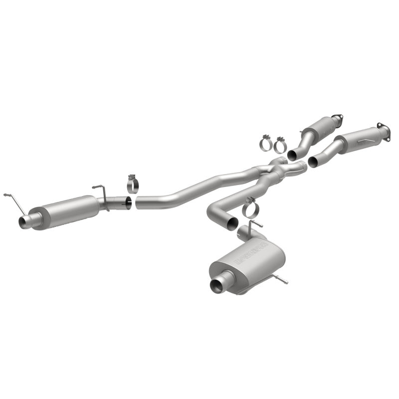 MagnaFlow 12 Jeep Grand Cherokee V8 6.4l Dual Split Rear Exit Stainless Cat Back Performance Exhaust - Mammoth Racing -