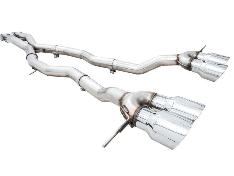 AWE Track Edition Catback Exhaust for BMW G8X M3/M4 - Chrome Silver Tips - My Store