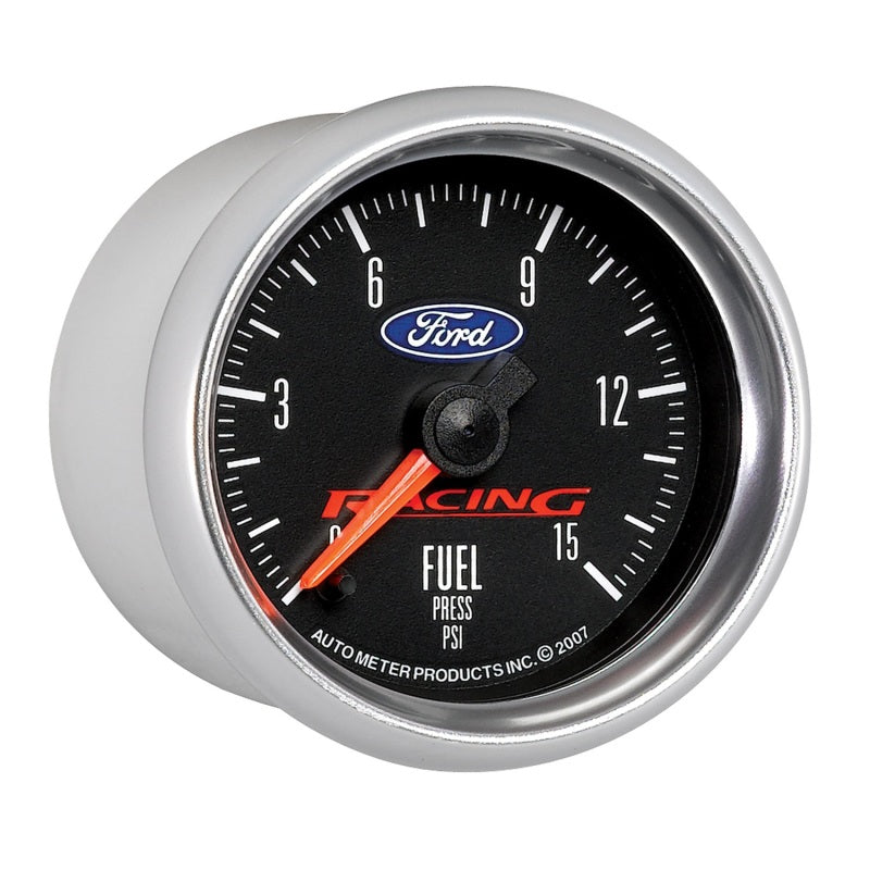 Autometer Ford Racing 52mm Digital Stepper Motor 15psi Fuel Pressure Gauge - My Store