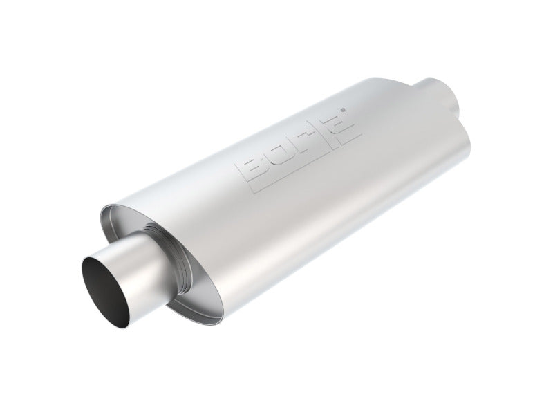 Borla XR-1 Racing Sportsman 3 inch Outlet / 3 inch Inlet Oval Muffler - My Store
