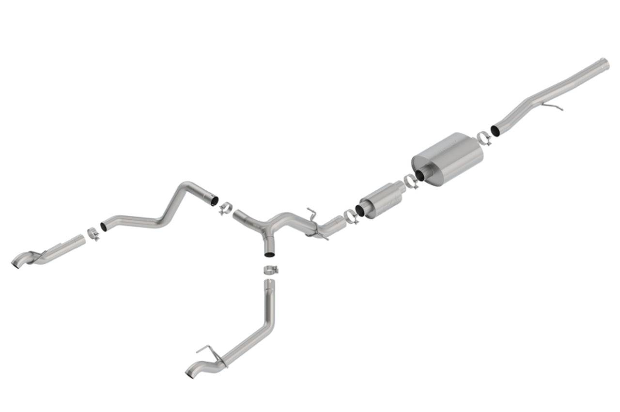 Borla 19 Chevrolet Silverado/GMC Sierra 1500 6.2L SS ATAK Catback Exhaust w/ Factory Tips - Mammoth Racing -