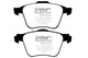 EBC 11+ Volvo S60 2.5 Turbo T5 (315mm Front Rotors) Yellowstuff Front Brake Pads - My Store