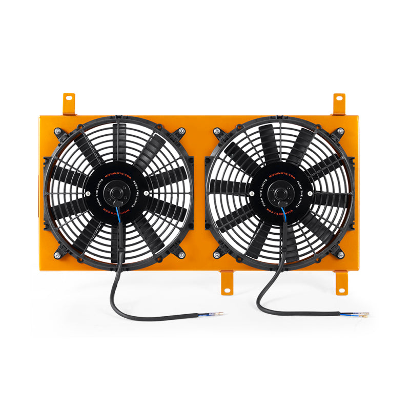 Mishimoto 99-05 Mazda Miata Aluminum Fan Shroud Gold - Mammoth Racing -