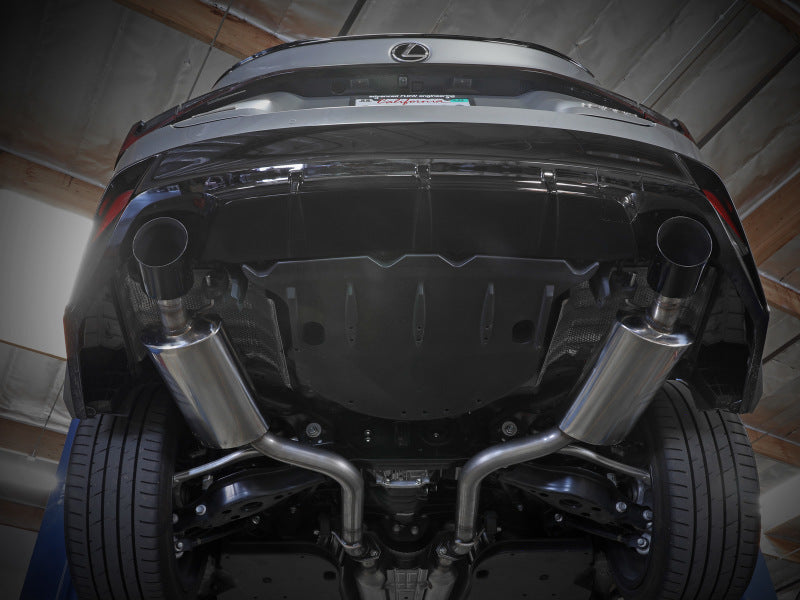 aFe Lexus IS350 14-22 V6-3.5L Takeda Axle-Back Exhaust System- Polished Tip - Mammoth Racing -