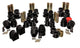 Energy Suspension 00-04 Ford Excursion 4WD Black Hyper-flex Master Bushing Set - My Store
