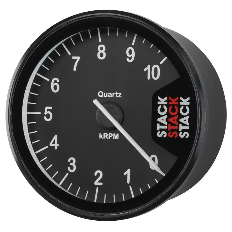 Autometer Stack Clubman Tachometer 80mm 0-10k RPM - Black - My Store