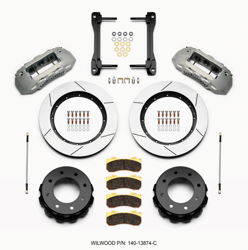 Wilwood Tx6r Rear Kit 15.50in Clear Ano 2011-2015 GM Truck/SUV 2500 - My Store