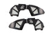 Fishbone Offroad 2018+ Jeep Wrangler JL Front Pair Aluminum - Black Powdercoat Inner Fenders - My Store