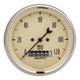 Autometer 3-3/8in 120mph Antique Beige Elec. Programmable Speedometer w/ Wheel Odometer - My Store