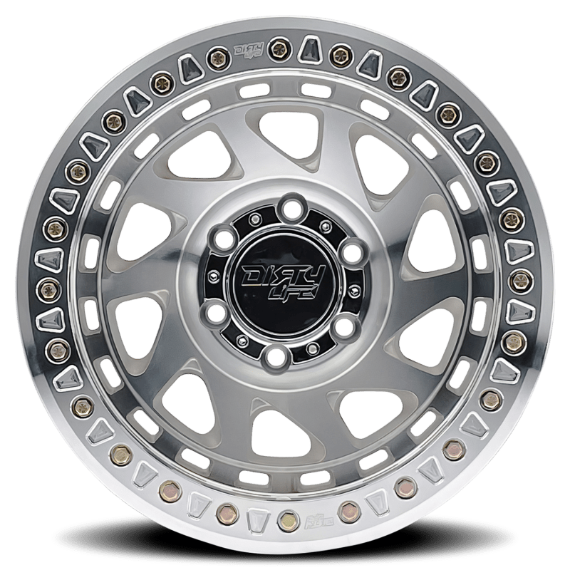 Dirty Life 9313 Enigma Race 17x9 / 5x127 BP / -38mm Offset / 78.1mm Hub Machined Wheel - Mammoth Racing -