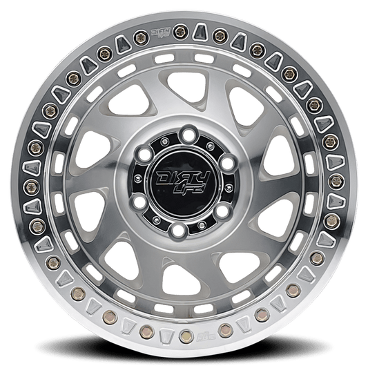 Dirty Life 9313 Enigma Race 17x9 / 5x127 BP / -38mm Offset / 78.1mm Hub Machined Wheel - Mammoth Racing -