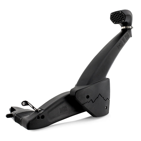 Mishimoto BORNE Off-Road 17-20 Ford F-150 Raptor 3.5L EcoBoost Snorkel - Micro-Wrinkle Black - Mammoth Racing -