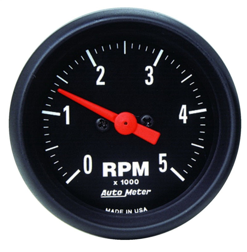 Autometer Z-Series 52mm 5000rpm In-Dash Tachometer - My Store