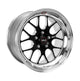 Weld S77 17x9.5 / 5x4.75 BP / 5.4in. BS Black Wheel (Low Pad) - Non-Beadlock - Mammoth Racing -