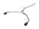 aFe 17-19 Audi A4 (L4-2.0L) MACH Force-Xp Stainless Steel Axle-Back Exhaust System - Black Tip - Mammoth Racing -