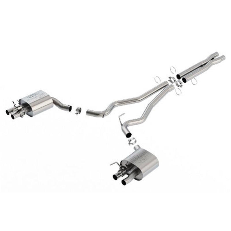 Ford Racing 15-17 Ford Mustang GT350 Active Cat-Back Sport Exhaust System - Mammoth Racing -