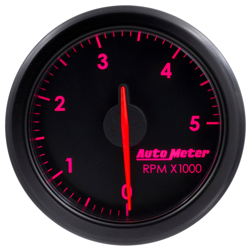 Autometer Airdrive 2-1/6in Tachometer Gauge 0-5k RPM - Black - My Store