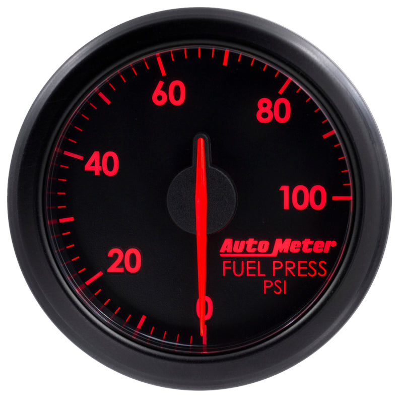 Autometer Airdrive 2-1/6in Fuel Pressure Gauge 0-100 PSI - Black - My Store