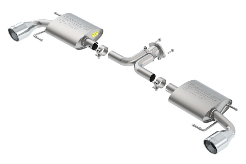 Borla 14-16 Mazda 3 2.0/2.5L AT/MT FWD S-Type Cat-Back Exhaust Single Split Rear Exit - My Store