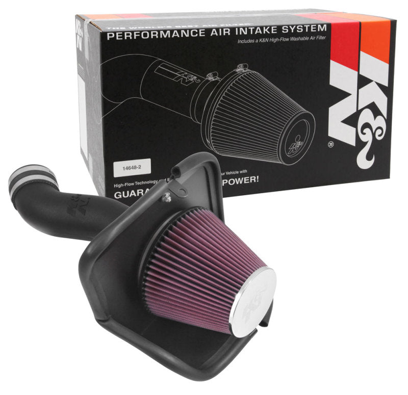K&N 14-16 Jeep Cherokee V6-3.2l F/I Fipk Performance Intake - Mammoth Racing -