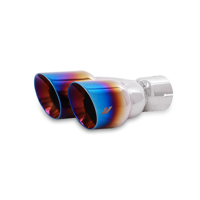 Mishimoto 14-16 Ford Fiesta ST 1.6L 2.5in Stainless Steel Resonated Cat-Back Exhaust w/ Burnt Ti - Mammoth Racing -