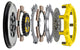 ACT EVO 8/9 5-Spd Only Mod Twin XT Race Kit Sprung Hub Torque Cap 1120ft/lbs Not For Street Use - Mammoth Racing -