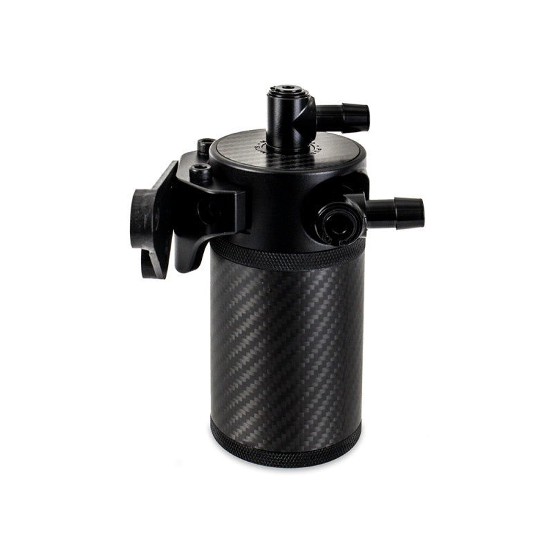 Mishimoto 2020+ Chevrolet Corvette C8 Baffled Oil Catch Can Kit (PCV Side) - Carbon Fiber - Mammoth Racing -