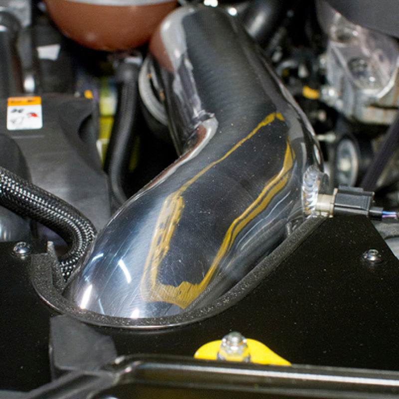 Mishimoto 2015 Ford Mustang Ecoboost Performance Intake - Wrinkle Black - Mammoth Racing -