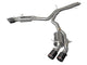 aFe 18-20 Audi RS5 Coupe MACH Force-Xp 3in to 2.5in 304 SS Axle-Back Exhaust System-Quad Carbon Tips - Mammoth Racing -