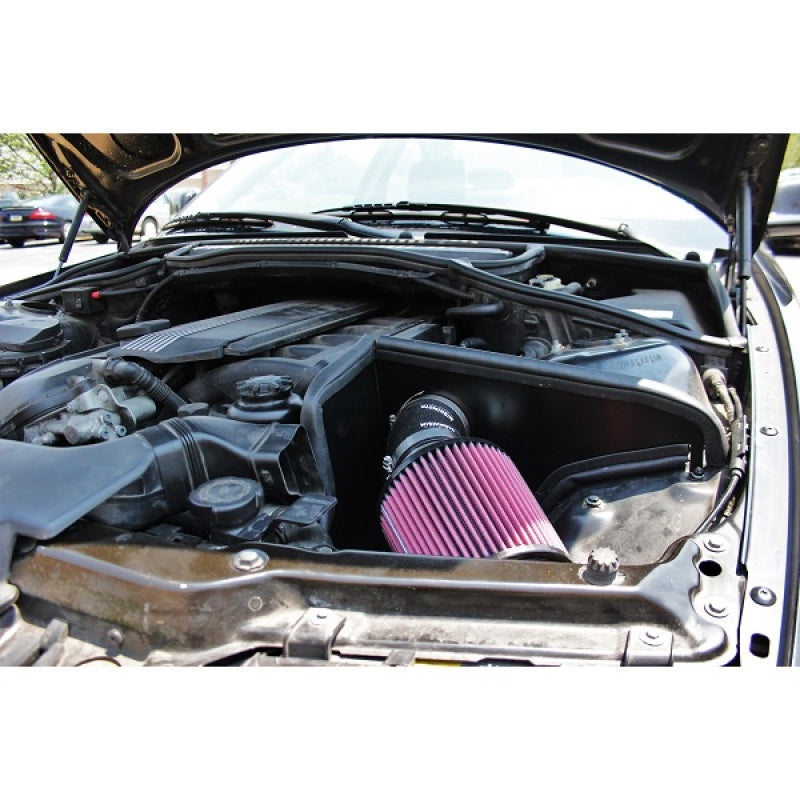 Mishimoto 99-05 BMW E46 323i/325i/328i Performance Cold Air Intake Kit - Black - Mammoth Racing -