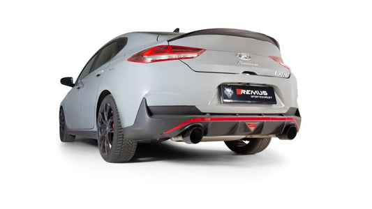 Remus 2018 Hyundai I30 Fastback N Performance 2.0T (G4KH-6LH w/GPF) GPF-Back Exhaust (Tail Pipe Req) - Mammoth Racing -