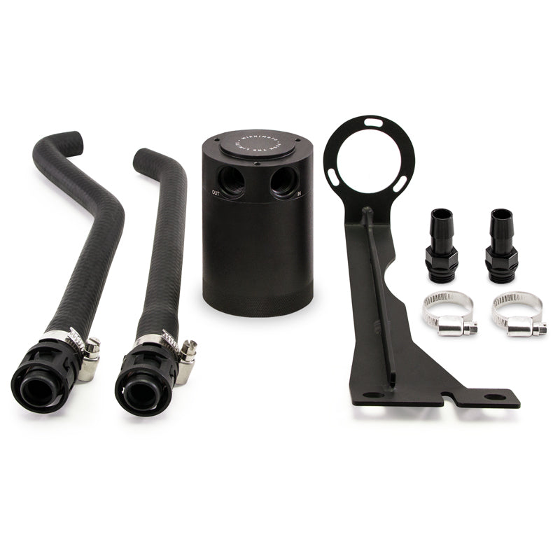 Mishimoto 2014+ Ford Fiesta ST Baffled Oil Catch Can Kit - Black - Mammoth Racing -