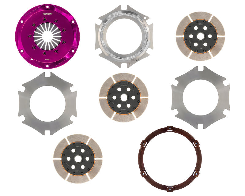 Exedy Universal Builder Series Triple Metallic Clutch Does NOT Incl FW Req. Custom Clutch Actuation - Mammoth Racing -