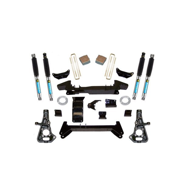 Superlift 01-08 Chevy Silv/GMC Sierra 2500HD 4WD Knuckle Kit 6in Lift Kit Component Box - Front - Mammoth Racing -