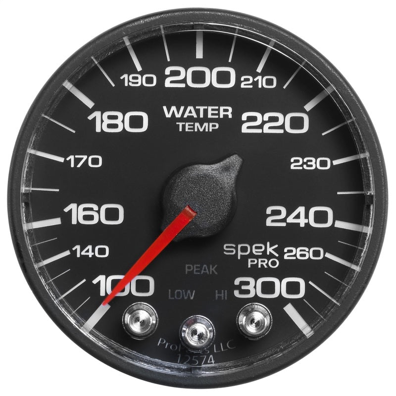 Autometer Spek-Pro - Nascar 2-1/16in Water Temp 100- 300f Bfb Ecu - My Store