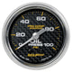 Autometer Marine Carbon Fiber Ultra-Lite 2-1/16in 100psi Mechanical Oil Pressure Gauge - My Store