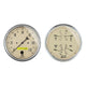 Autometer 5 inch Antique Beige 2 Piece Gauge Kit - Quad & Speedometer - My Store