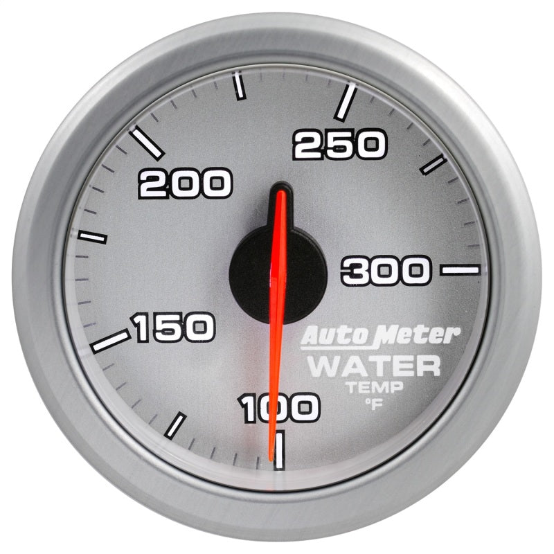 Autometer Airdrive 2-1/6in Water Temperature Gauge 100-300 Degrees F - Silver - My Store