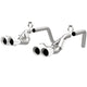 Magnaflow 09-11 Chev Corvette V8 6.2l Comp Series Quad Center Rear Exit SS Cat-Back Perf Exhaust - Mammoth Racing -