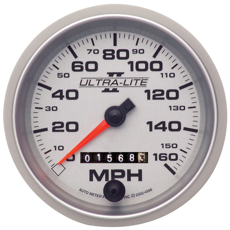 Autometer Ultra-Lite II 3-3/8in 160mph Mechanical Speedometer - My Store
