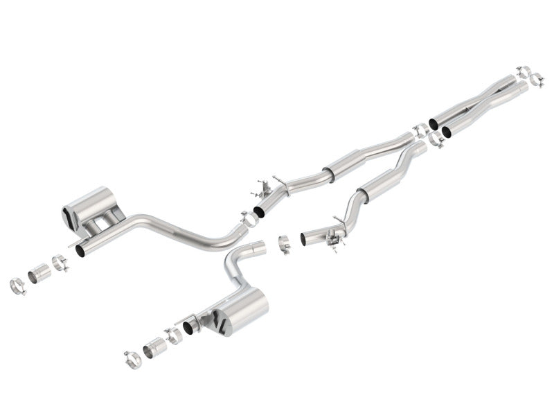 Borla 15-16 Challenger SRT Hellcat S-Type Single Split Rear Exit Exhaust - My Store