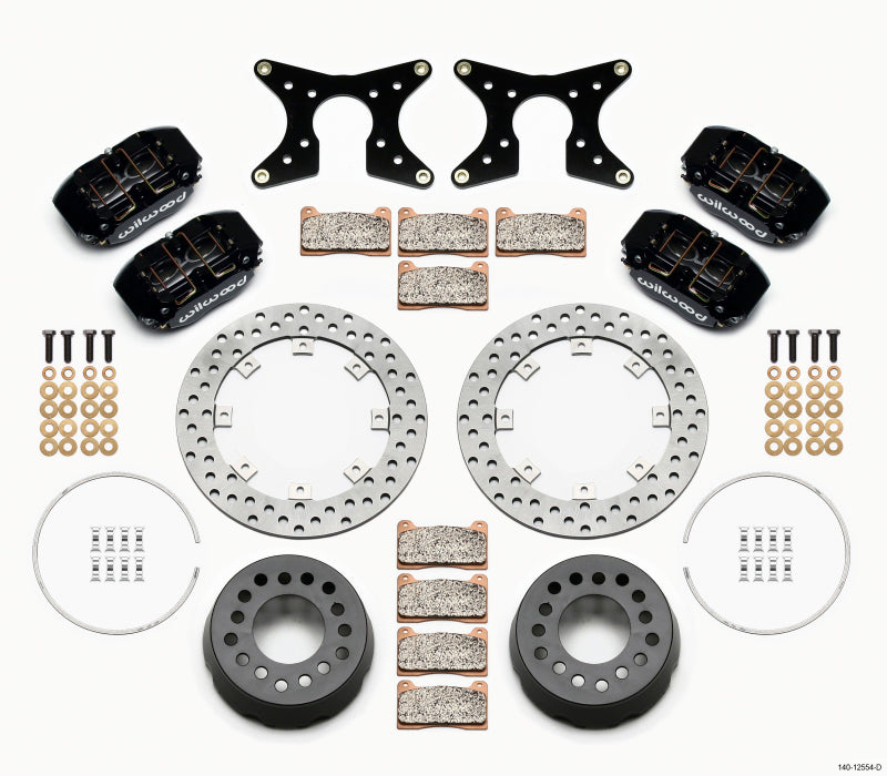 Wilwood Dynapro Lug Mount Dual Rear Dynamic Kit SA Drilled 58-64 Olds/Pont 1/2in Studs - Mammoth Racing -