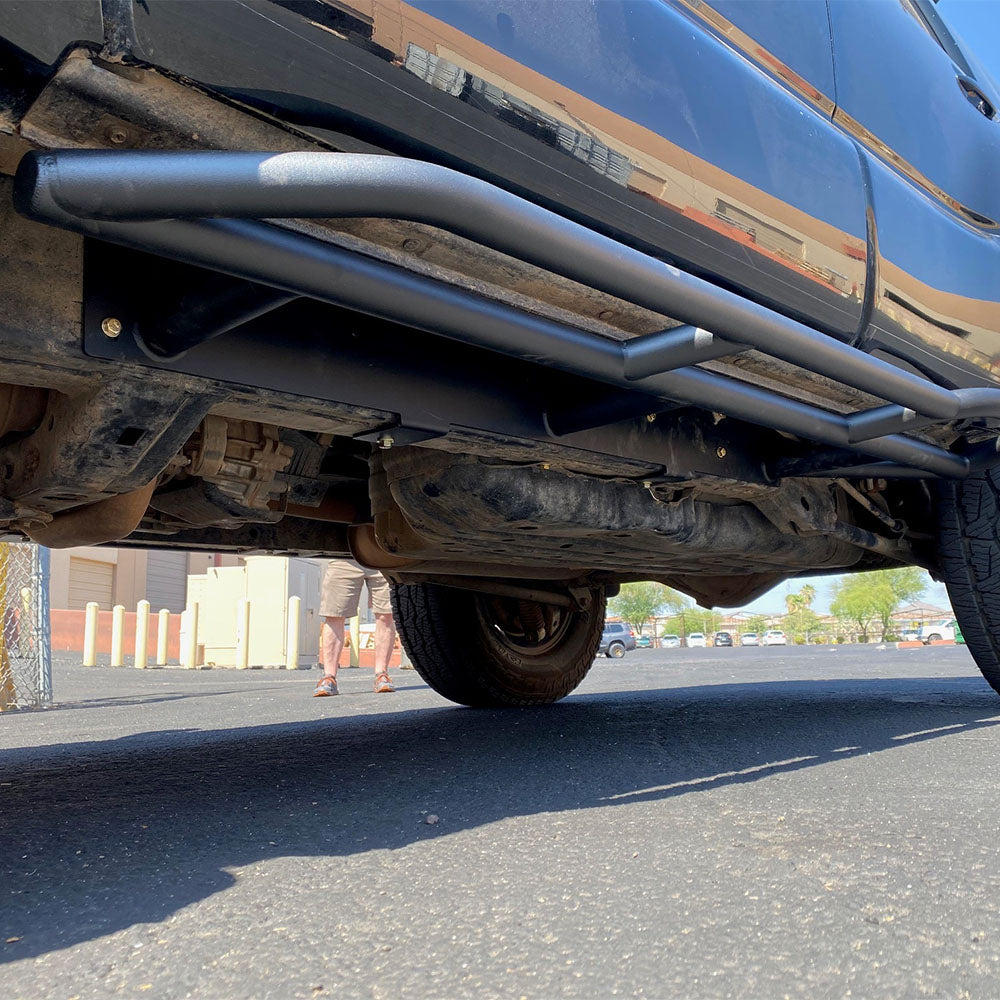 Sliders, Toyota 4runner,10 Deg, W/ TOP Plates, MIG Weld, Black, 2004-09 - My Store